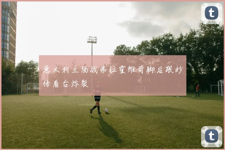 意大利主场战弗拉霍维奇脚后跟妙传看台炸裂